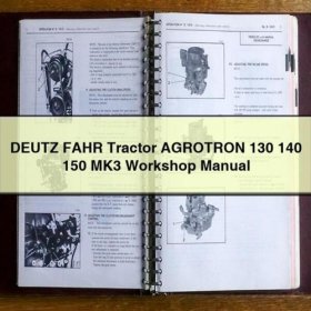 Deutz-Fahr Agrotron 130-150 MK3 Werkstatt-Handbuch (PDF)