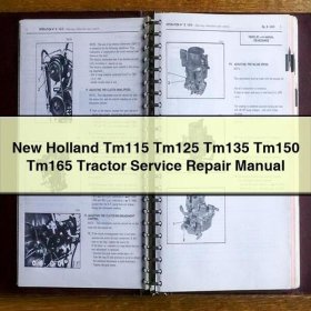 New Holland TM115-165 Traktor Service- und Reparaturhandbuch