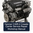 Yanmar C30R-2 Crawler Carrier Service Repair Workshop Manual