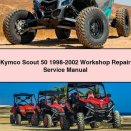 Kymco Scout 50 1998-2002 Workshop Service Repair Manual