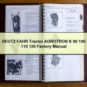DEUTZ-FAHR Agrotron K 90-120 Werkstatthandbuch