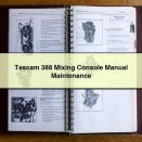 Tascam 388 Mixing Console Manual Maintenance
