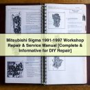 Mitsubishi Sigma 1991-1997 Workshop Repair & Service Manual [Complete & Informative for DIY Repair]