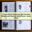 Crochet Stitch Dictionary: 200 Essential Stitches with Step-By-Step Photos-Sarah Hazell
