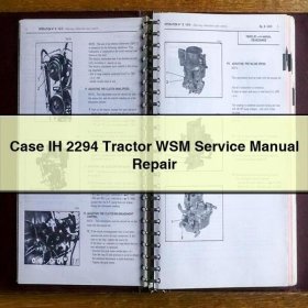 Case IH 2294 Traktor Werkstatt Handbuch PDF Download