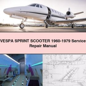 VESPA SPRINT Scooter 1960-1979 Manual de servicio y reparación