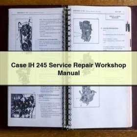 Case IH 245 Werkstatt-Handbuch PDF Download