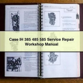 Case IH 385/485/585 Werkstatt Handbuch PDF Download