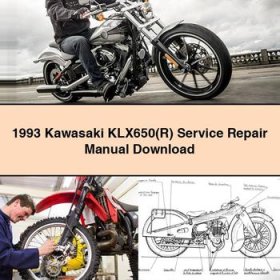 1993 Kawasaki KLX650(R) Manual de servicio y reparación