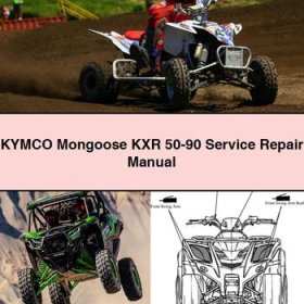 KYMCO Mongoose KXR 50-90 Service Repair Manual PDF Download