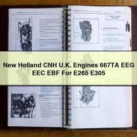 NEW Holland CNH U.K. EngineS 667TA EEG EEC EBF For E265 E305