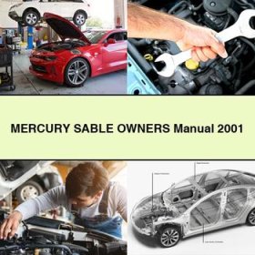 MERCURY SABLE Owners Manual 2001