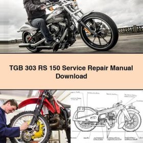 TGB 303 RS 150 Manual de servicio y reparación