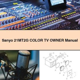 Sanyo 21MT2G Color TV Owner Manual