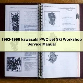 1992-1998 kawasaki PWC Jet Ski Workshop Service Repair Manual