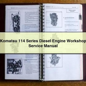 Manual de Servicio y Reparación del Motor Diesel Komatsu Serie 114