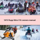 1975 Rupp Nitro F/A owners Manual