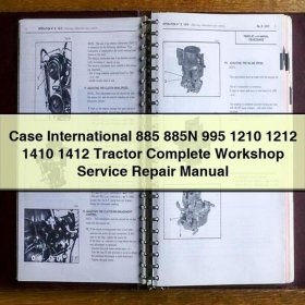 Case International 885 885N 995 1210 1212 1410 1412 Tractor Complete Workshop Service Repair Manual