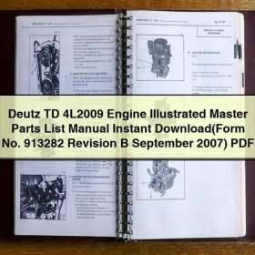 Deutz TD 4L2009 Motor - Ersatzteilliste
