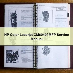 HP Color Laserjet CM6049f MFP Service Repair Manual