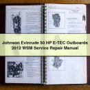 Johnson Evinrude 50 HP E-TEC Outboards 2012 WSM Service Repair Manual