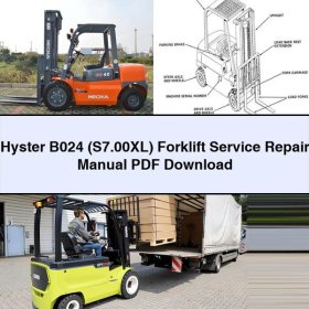 Manual de Servicio y Reparación de la Carretilla Elevadora Hyster B024 (S7.00XL)