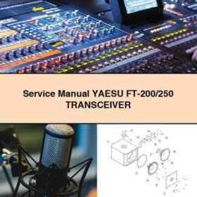 Bedienungsanleitung Yaesu FT-200/250 Funkgerät PDF Download