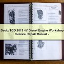 Deutz TCD 2013 4V Diesel Engine Workshop Service Repair Manual-PDF