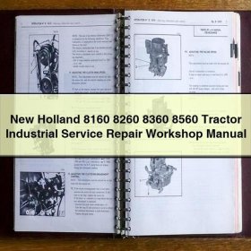 Manual de Reparación y Servicio del Tractor New Holland 8160-8560