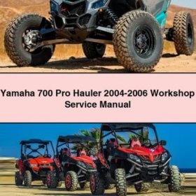 Yamaha 700 Pro Hauler (2004-2006) Werkstatt-Handbuch PDF Download