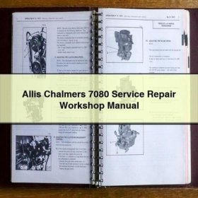 Manual de Reparación y Servicio Allis Chalmers 7080 (PDF)