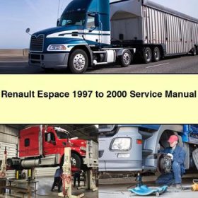 Renault Espace 1997 to 2000 Service Repair Manual