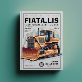 FiatAllis FD80 Raupenplanierer Handbuch-Set