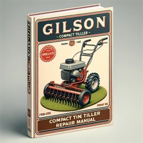 Manual de Reparación para Cultivador Frontal Compacto Gilson