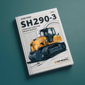 SUMITOMO SH290-3 Raupenbagger - Service- und Reparaturhandbuch (PDF)