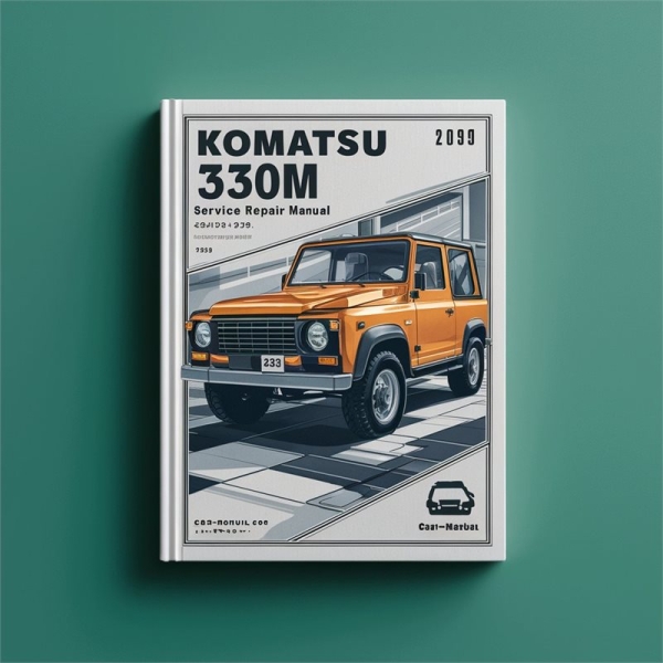 Komatsu 330M Manual de servicio y reparación 24181 24195 24295 24330