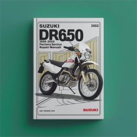 Suzuki DR650 1996-2002 Factory Manual de servicio y reparación