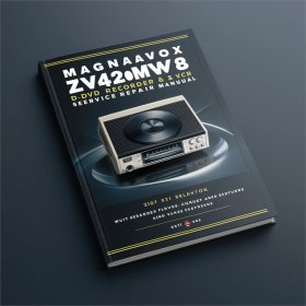 Magnavox ZV420MW8 DVD RECORDER & VCR Service Repair Manual