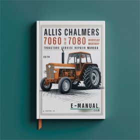 Manual de Taller para Tractor Allis Chalmers 7060/7080 (PDF)
